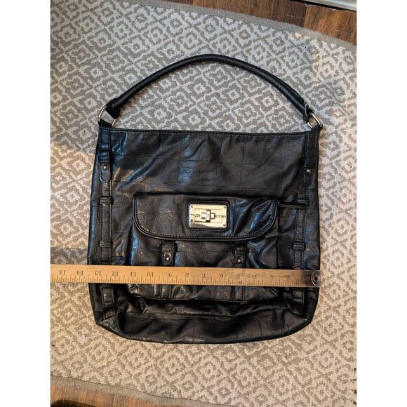 Tyler Rodan faux patent leather shoulder purse medium - Picture 5 of 6